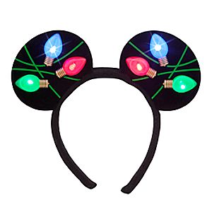 Mickey Mouse Ear Headband - Light Up Holiday