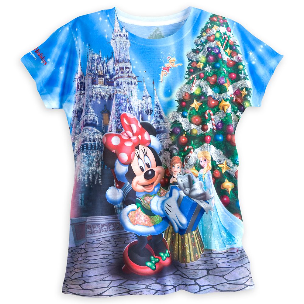 Minnie Mouse and Friends Sublimated Art Tee for Women - Walt Disney World