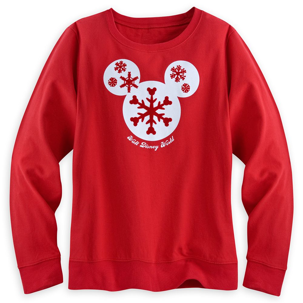 Mickey Mouse Icon Holiday Tee for Women - Long Sleeve - Walt Disney World