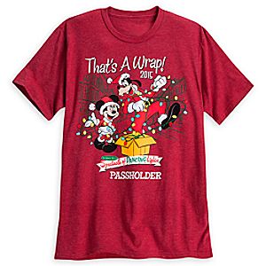 Mickey Mouse and Goofy Spectacle of Dancing Lights Tee for Adults - Walt Disney World - Limited Release