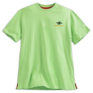 Disney Cruise Line Tropical Tee for Men - Lime