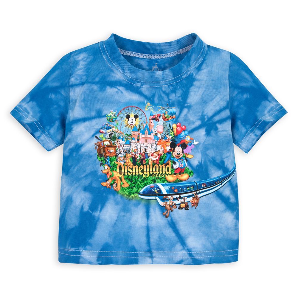 Tie Dye Storybook Disneyland Tee for Baby Boys