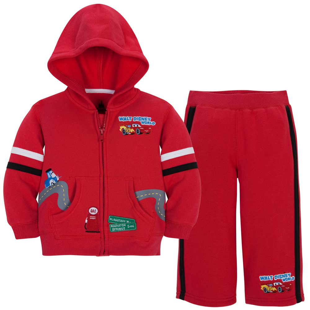 Walt Disney World Lightning McQueen Fleece Tracksuit for Infant Boys -- 2-Pc.
