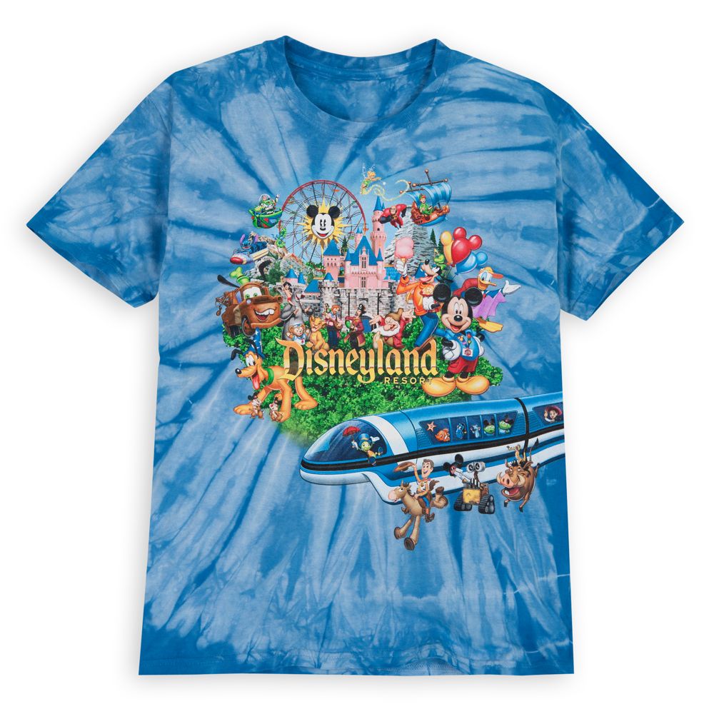 Tie Dye Storybook Disneyland Tee for Boys