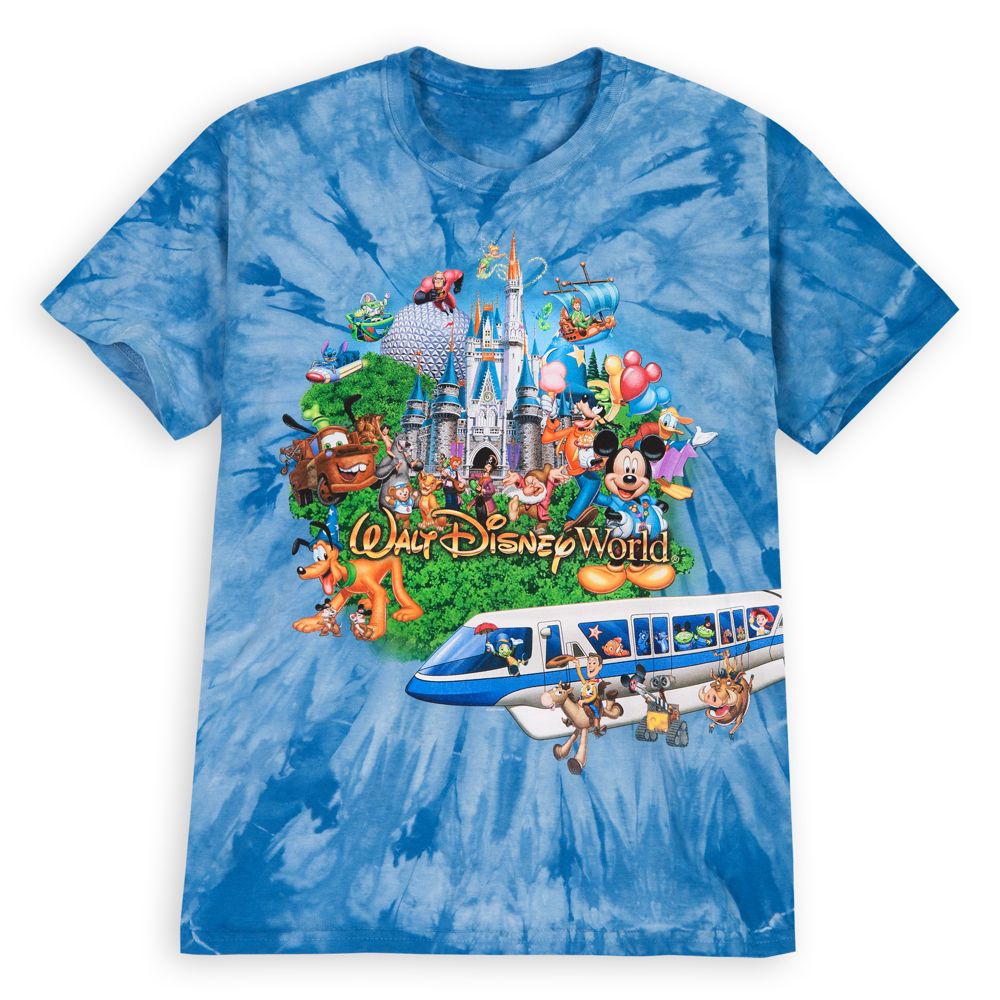 Tie Dye Storybook Walt Disney World Tee for Boys