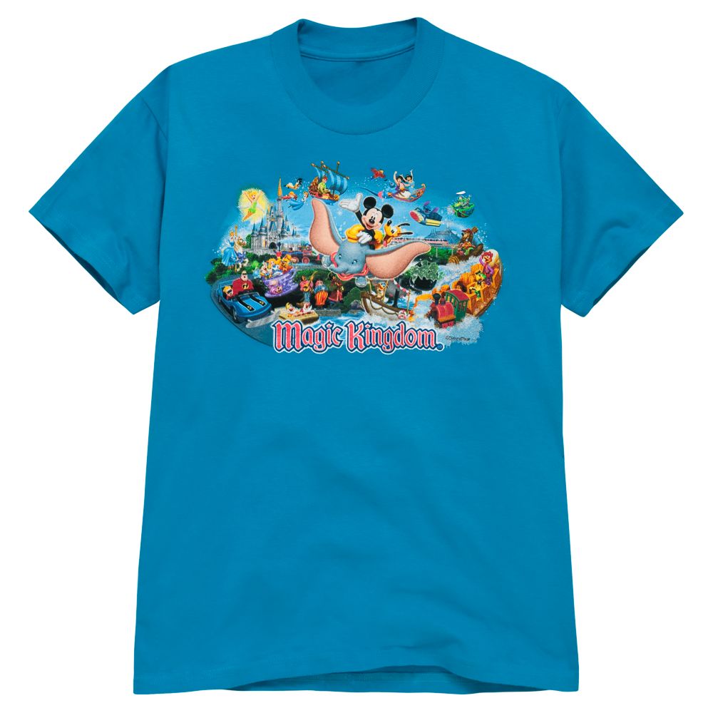 Disney Storybook Attractions Magic Kingdom Tee for Kids