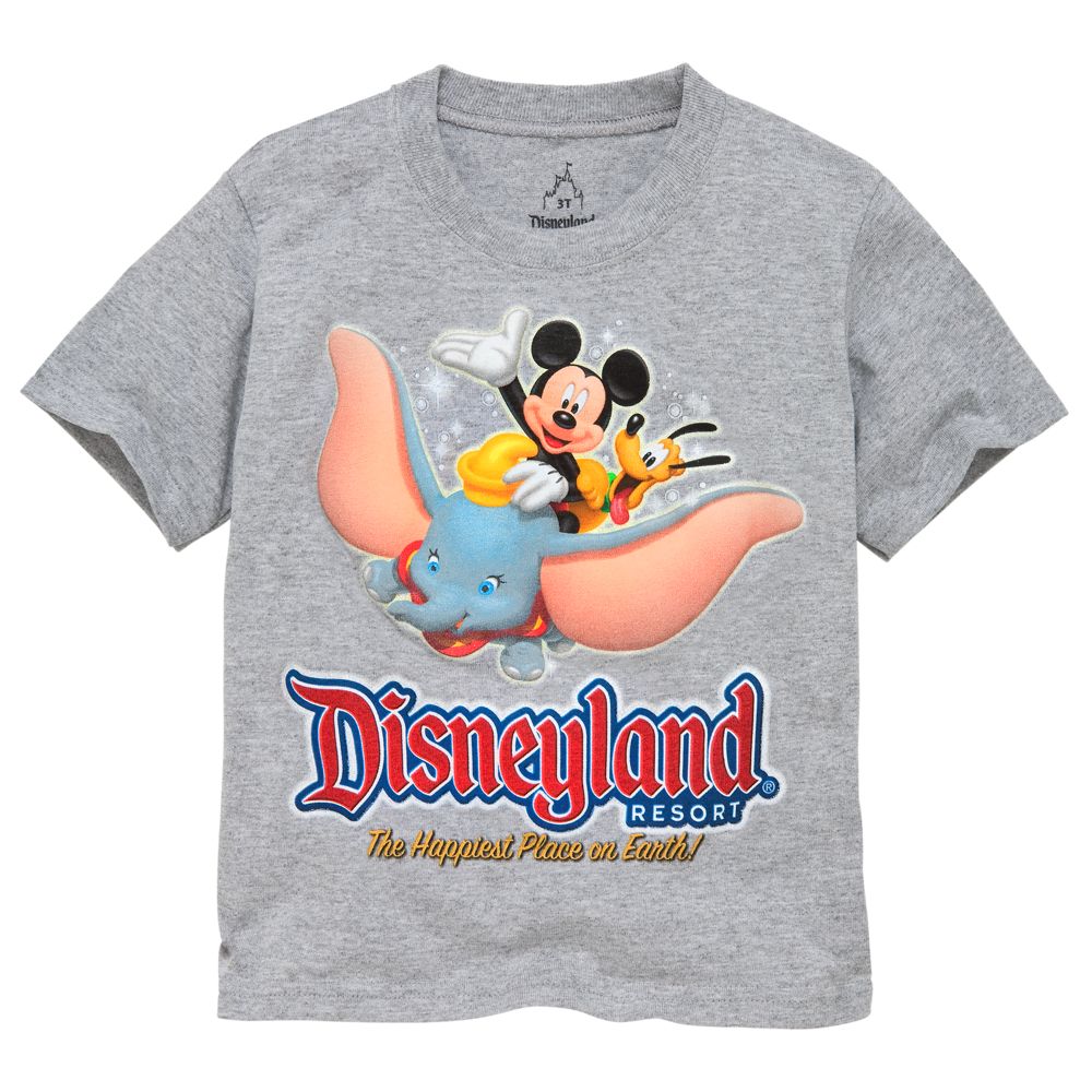 Disney Storybook Attractions Disneyland Tee for Toddlers