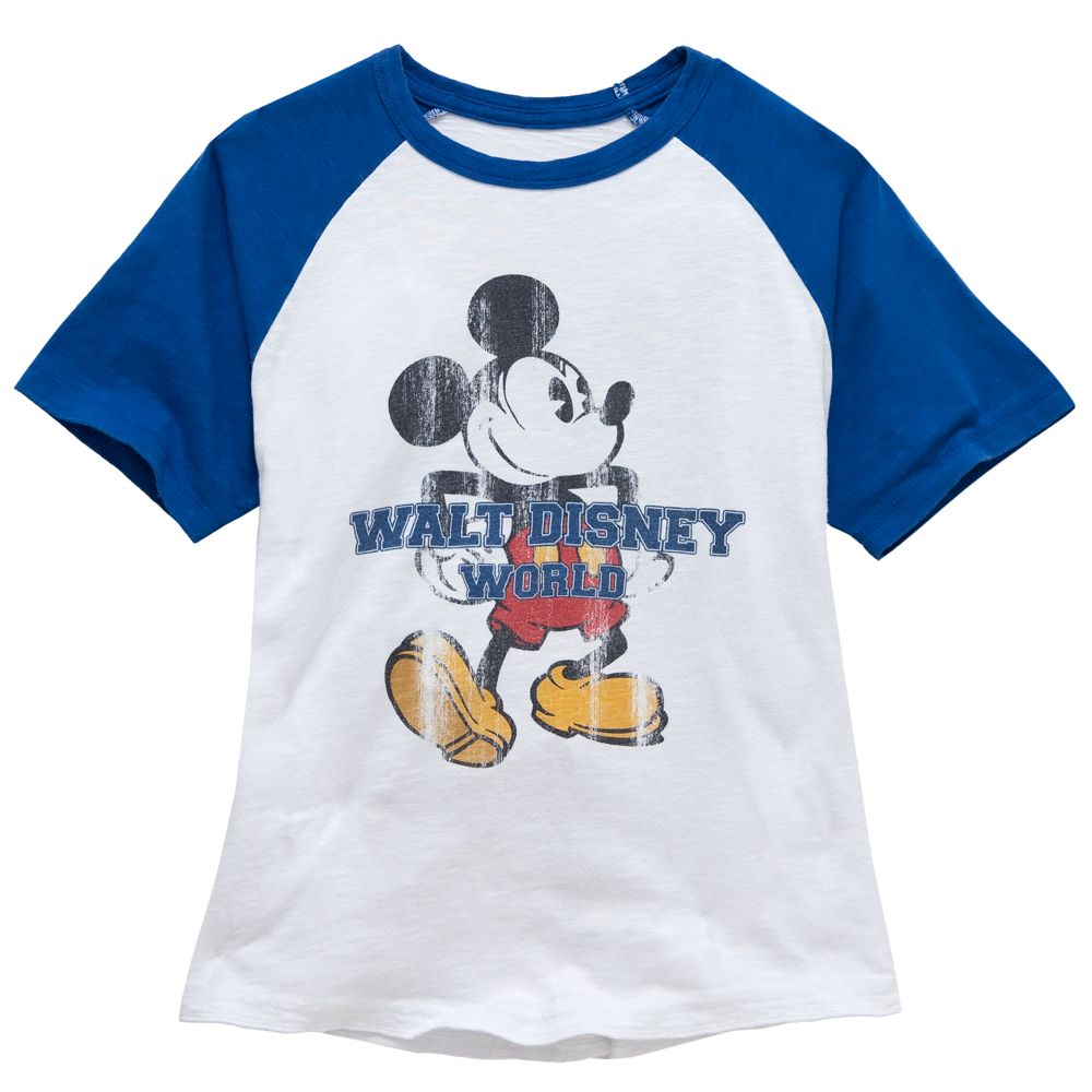 Raglan Walt Disney World Mickey Mouse Tee for Boys
