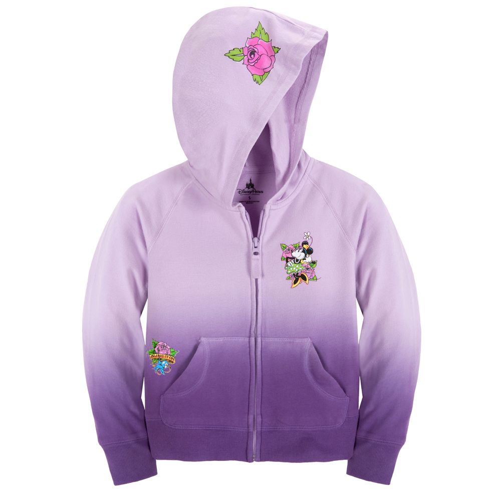 Tattoo Minnie Mouse Hoodie for Girls