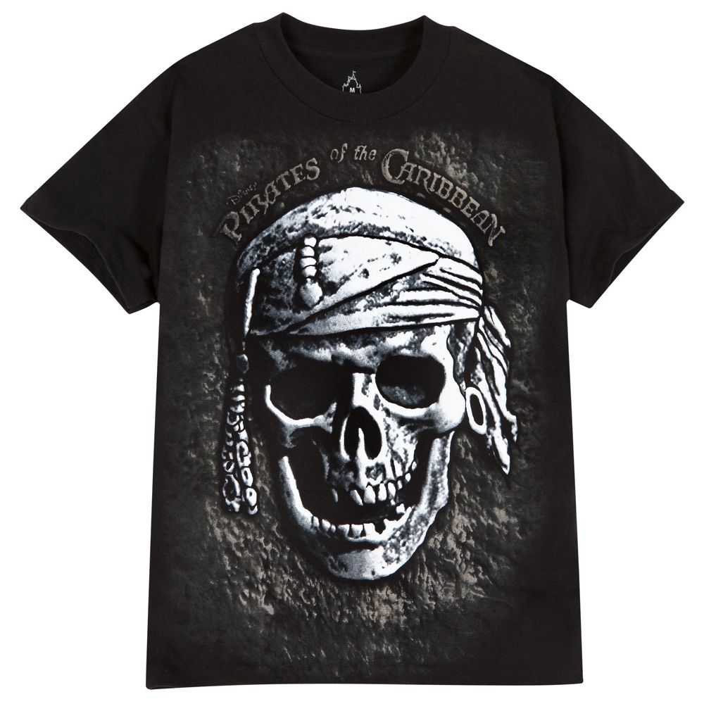 Puffy Skull Pirates of the Caribbean Tee for Boys