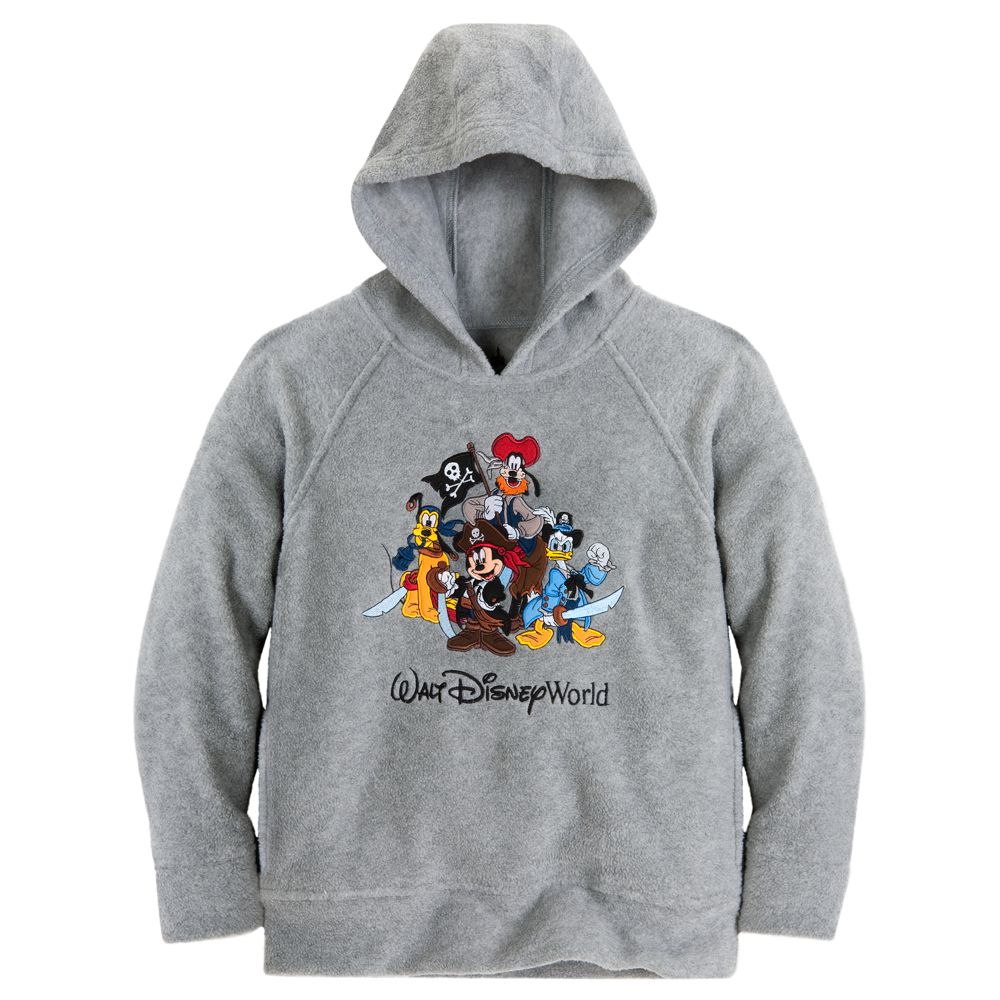 mickey mouse fleece hoodie