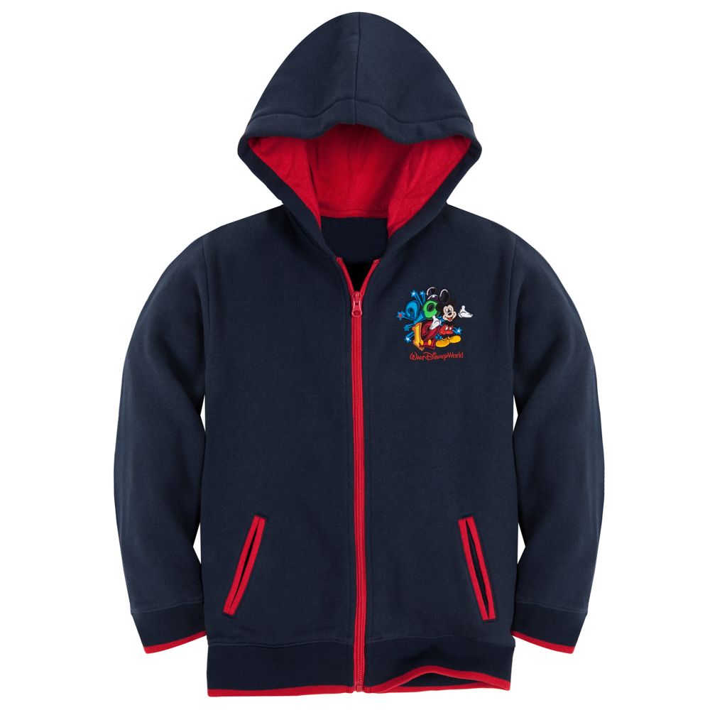 Zip Fleece 2012 Walt Disney World Hoodie for Boys