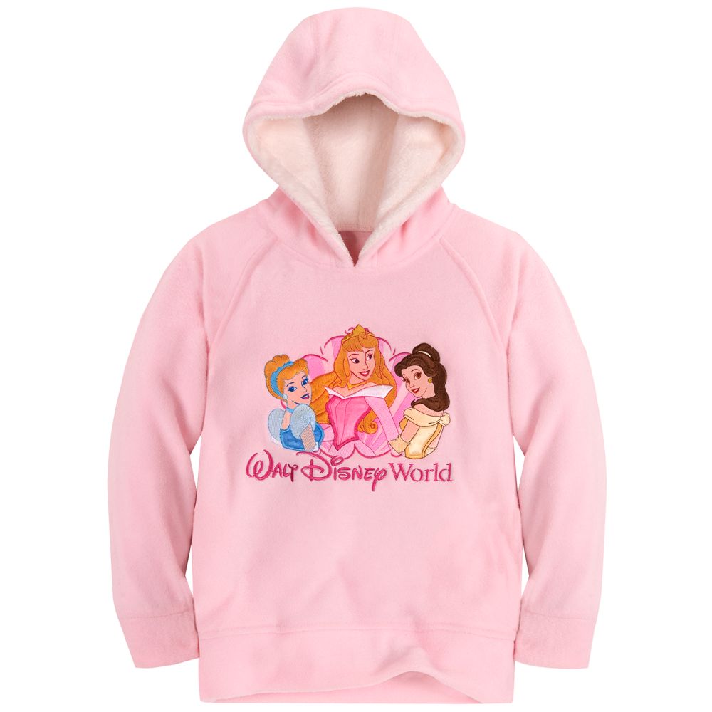 Fleece Pullover Disney Princess Hoodie for Girls