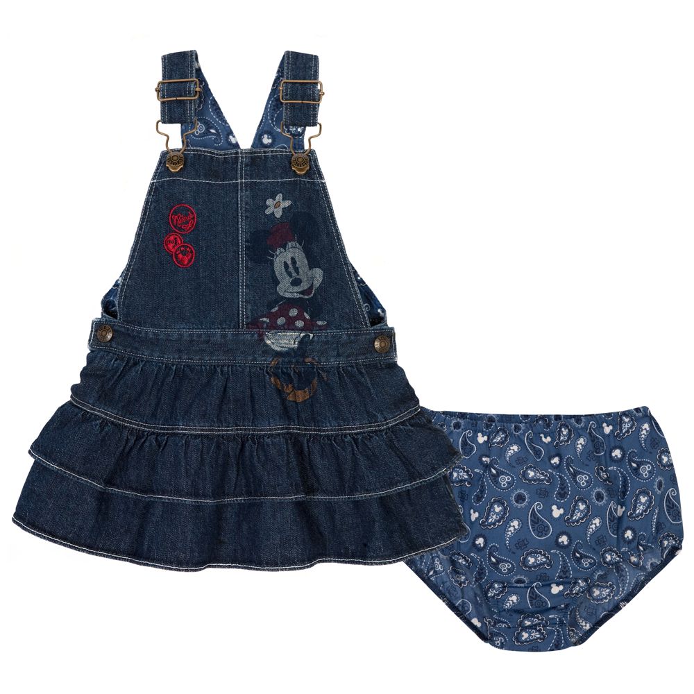 Denim Minnie Mouse Jumper for Toddler Girls