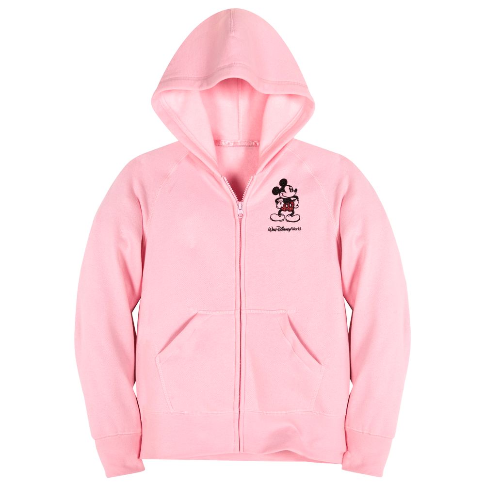 Walt Disney World Fleece Mickey Mouse Hoodie for Girls