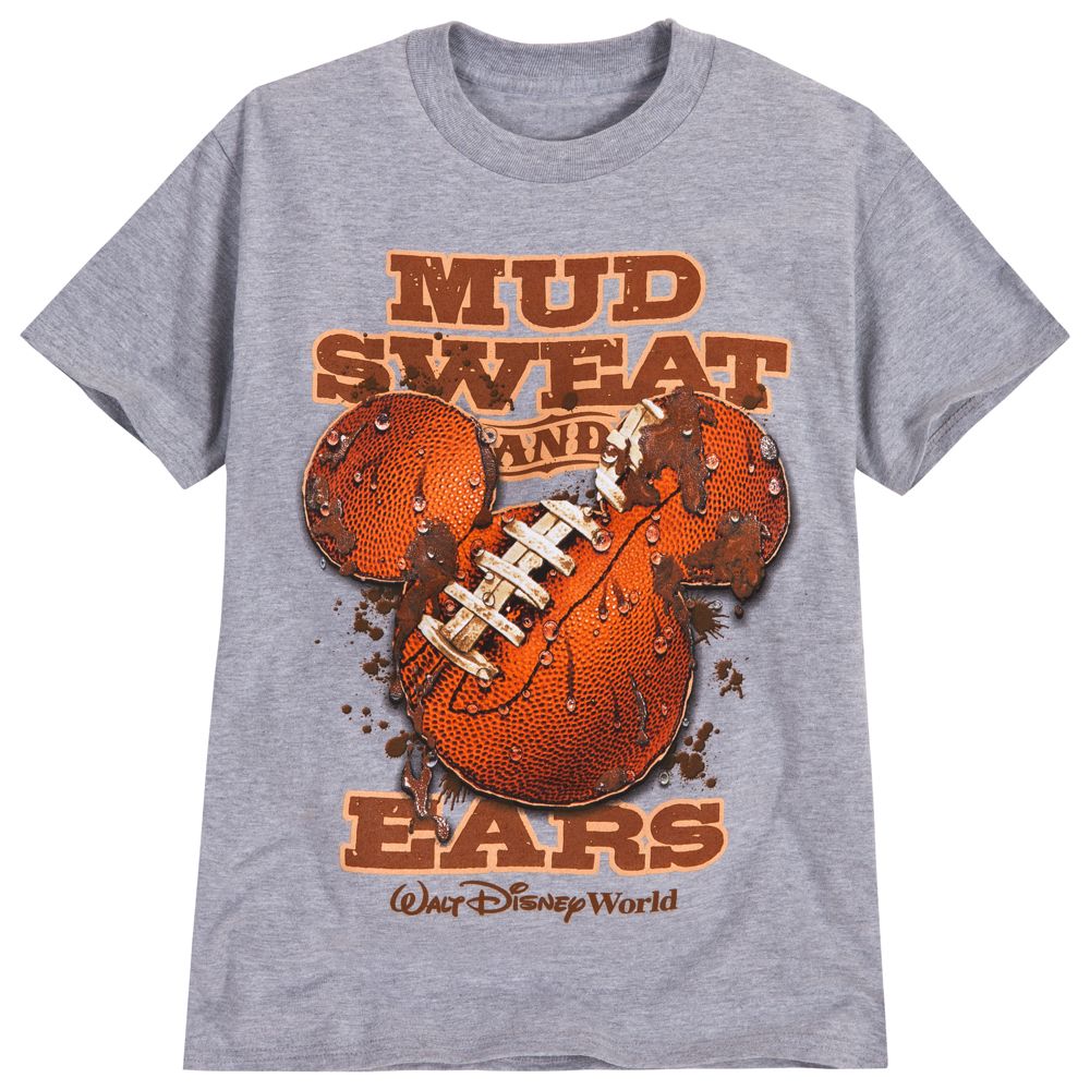 Football Fan Walt Disney World Tee for Boys