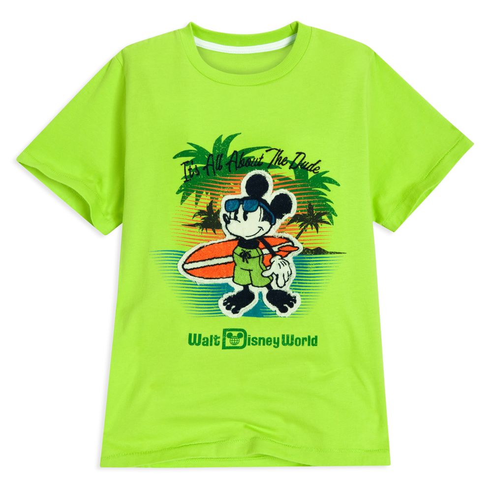 It's All About The Dude Walt Disney World Mickey Mouse Tee for Boys