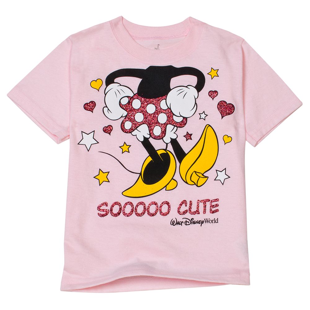 Sooooo Cute Minnie Mouse Tee for Girls