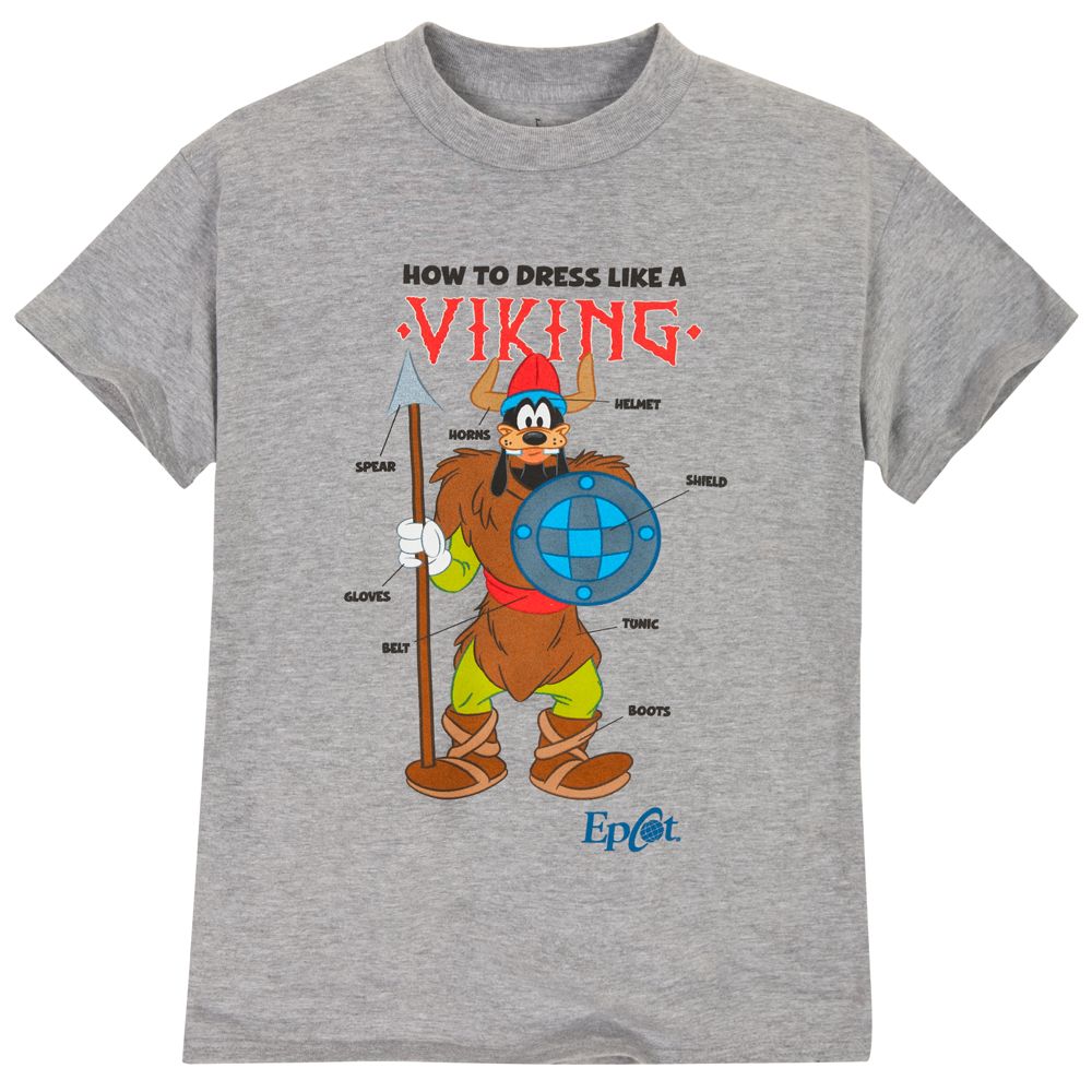 Epcot World Showcase Norway Pavilion How to Dress Like a Viking Goofy Tee for Kids