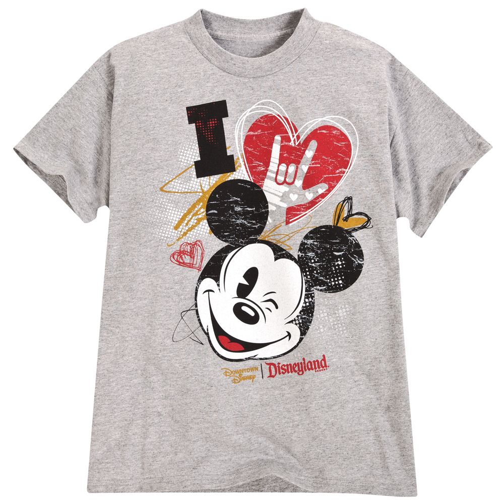 SIGNin In The Street Mickey Mouse Tee for Kids