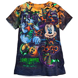 Walt Disney World Halloween Minnie Mouse Tee for Girls