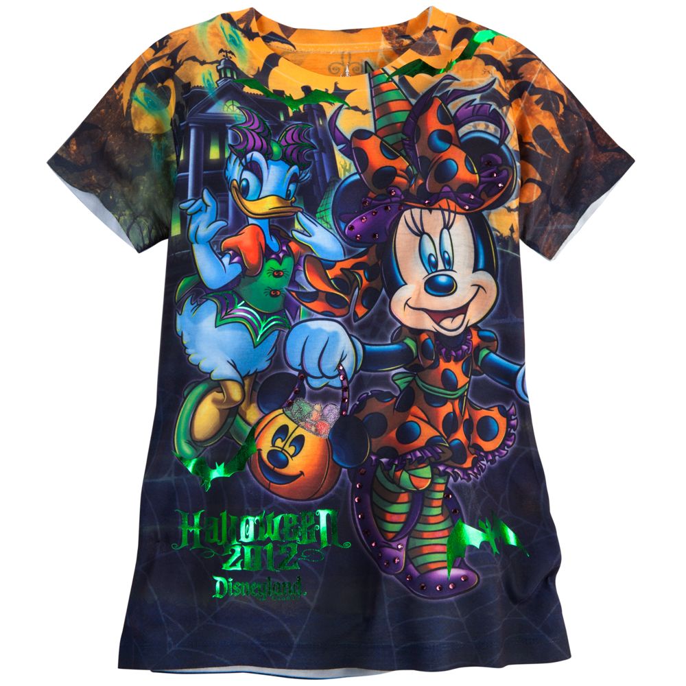 Disneyland Halloween Minnie Mouse Tee for Girls