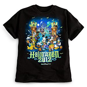 Walt Disney World Halloween Mickey Mouse Tee for Boys