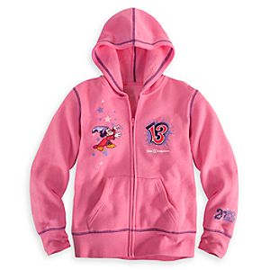 Sorcerer Mickey Mouse Hoodie for Girls - Walt Disney World 2013