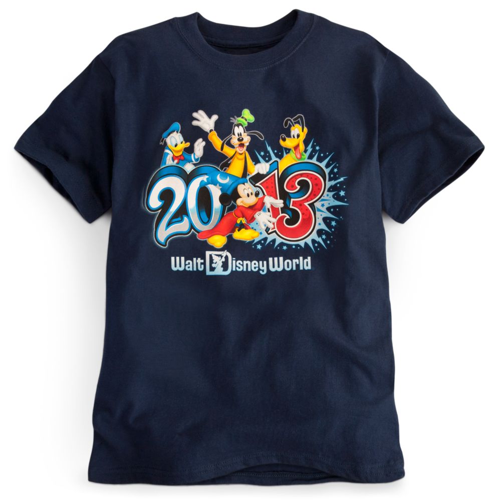 Sorcerer Mickey Mouse Tee for Boys - Walt Disney World 2013
