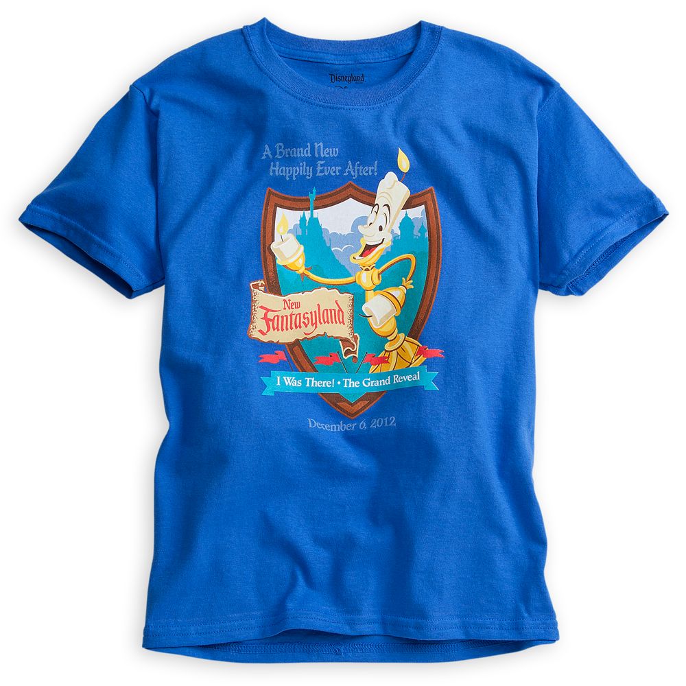 Lumiere Tee for Kids - New Fantasyland Walt Disney World