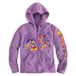 Mickey Mouse and Friends Hoodie for Girls - Walt Disney World