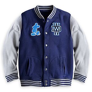Mickey Mouse Letter Jacket for Boys - Walt Disney World