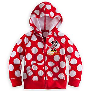 Minnie Mouse Polka Dot Hoodie for Girls - Walt Disney World