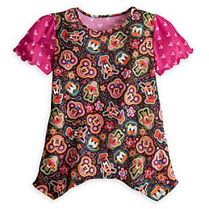 Mickey Mouse and Friends Trapeze Top for Girls