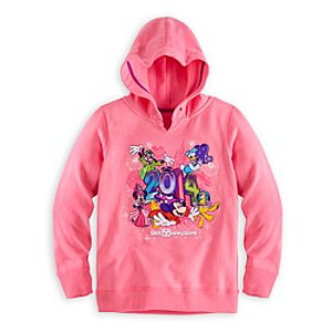 Sorcerer Mickey Mouse and Friends Hoodie for Girls - Walt Disney World 2014