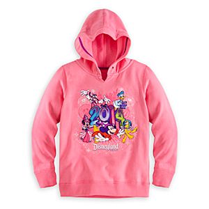 Sorcerer Mickey Mouse and Friends Hoodie for Girls - Disneyland 2014