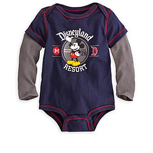 Mickey Mouse Double-Up Bodysuit for Baby - Disneyland