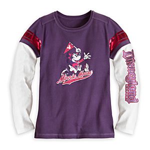 Minnie Mouse Double-Up Tee for Girls - Disneyland