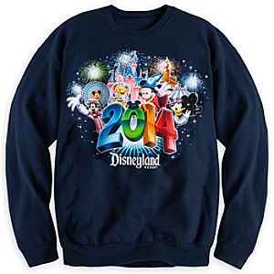Sorcerer Mickey Mouse and Friends Sweatshirt for Adults - Disneyland 2014