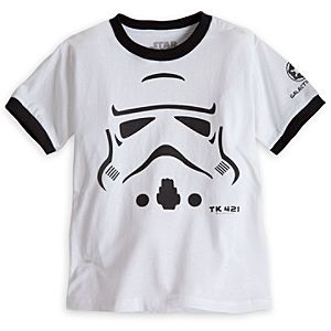 Stormtrooper Ringer Tee for Kids