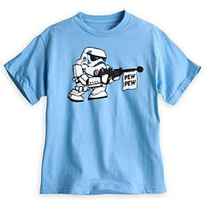 Stormtrooper Pew Pew Tee for Kids