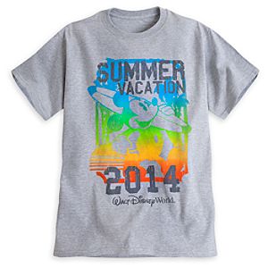 Mickey Mouse Summer Vacation 2014 Tee for Adults - Walt Disney World
