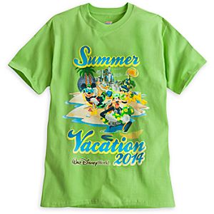 Mickey Mouse and Friends Tee for Adults - Summer Vacation 2014 - Walt Disney World
