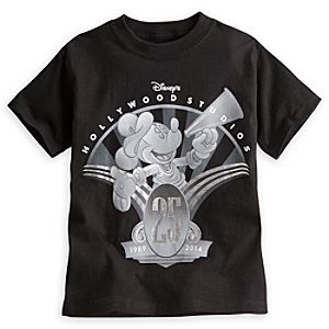 Mickey Mouse Tee for Kids - Disney's Hollywood Studios 25th Anniversary - Limited Availability