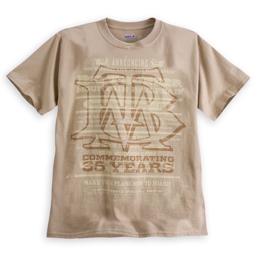 Disneyland's Big Thunder Mountain Railroad 35th Anniversary Tee for Kids - Limited Availability