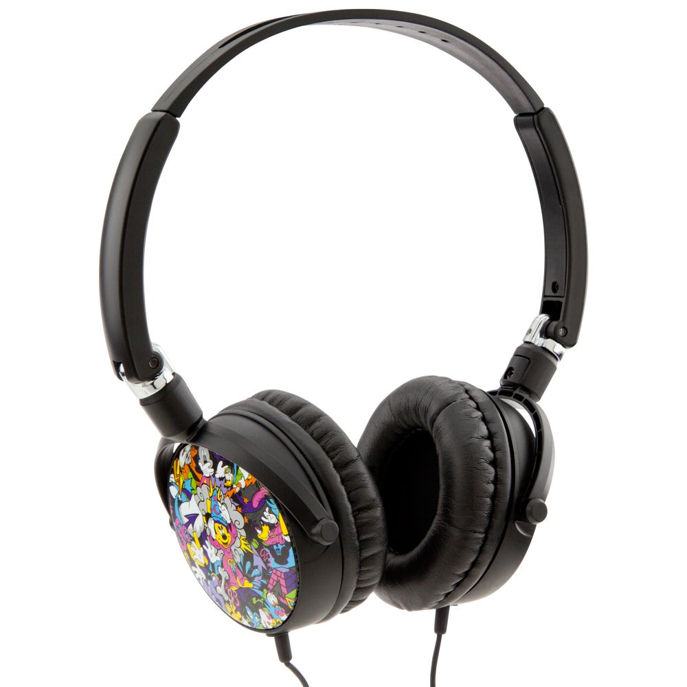 D-Tech Mickey Mouse Folding Travel Headphones
