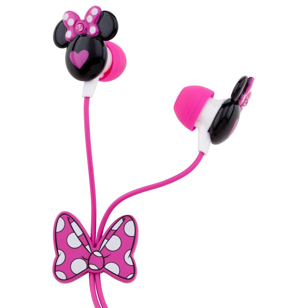 Sculpted Minnie Mouse Ear Buds