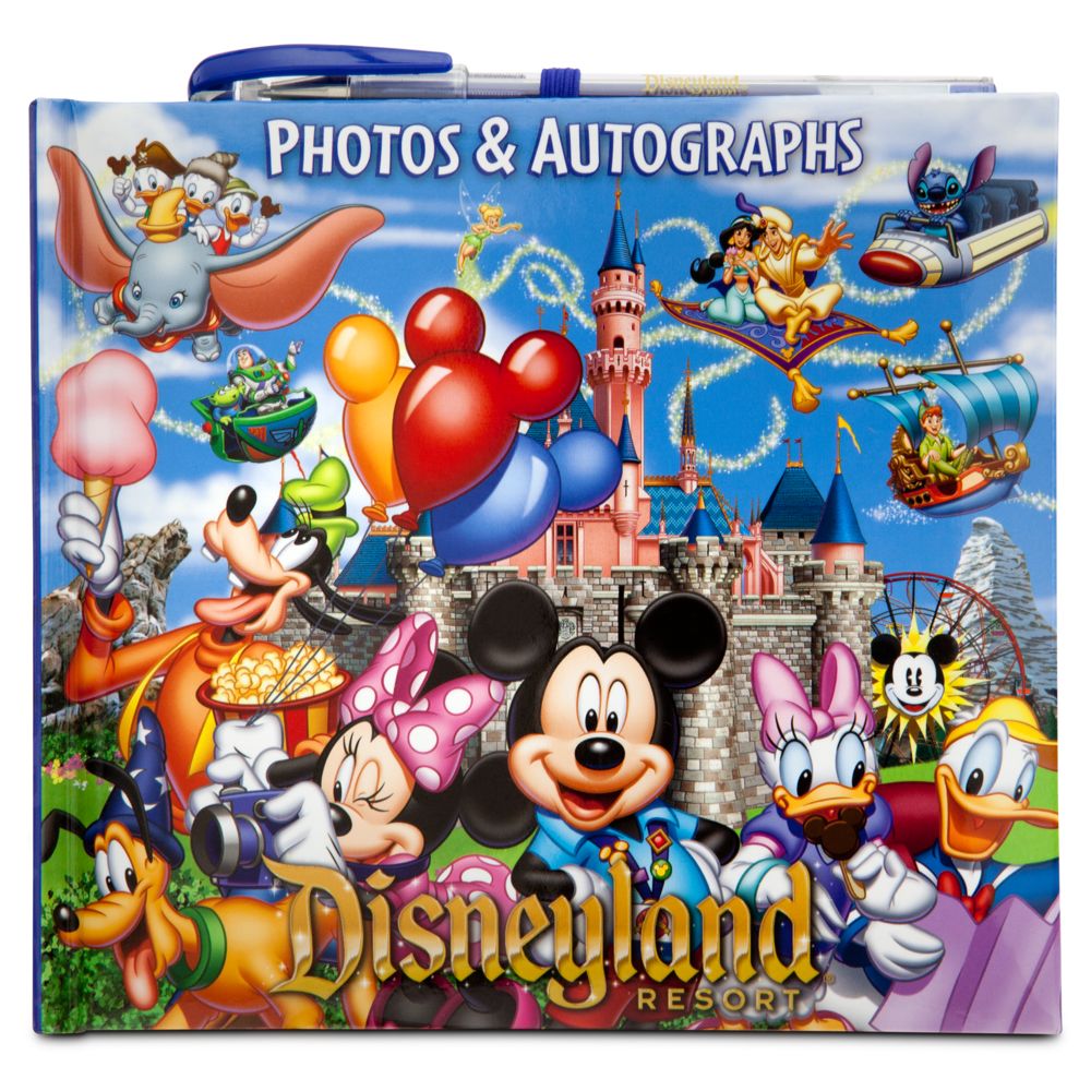 Storybook Disneyland Resort Autograph Book and Photo Album with Pen