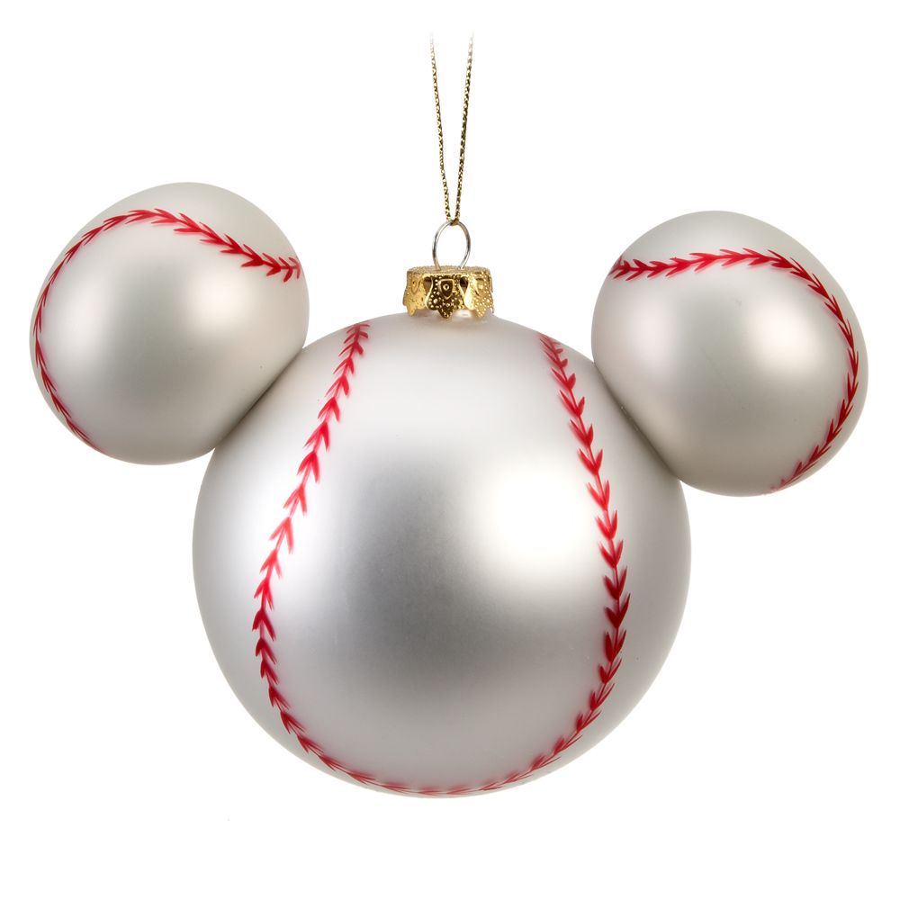 Baseball Icon Mickey Mouse Ornament