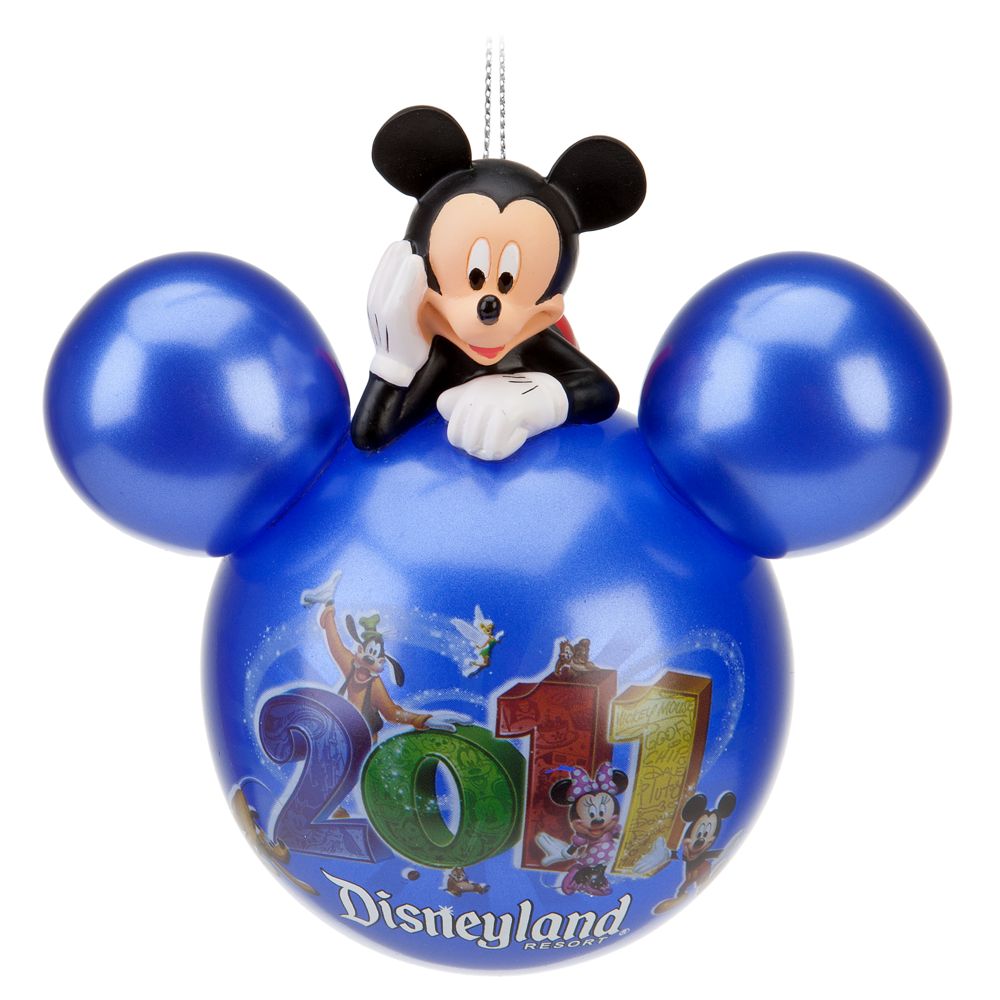 Disneyland 2011 Icon Mickey Mouse Ornament